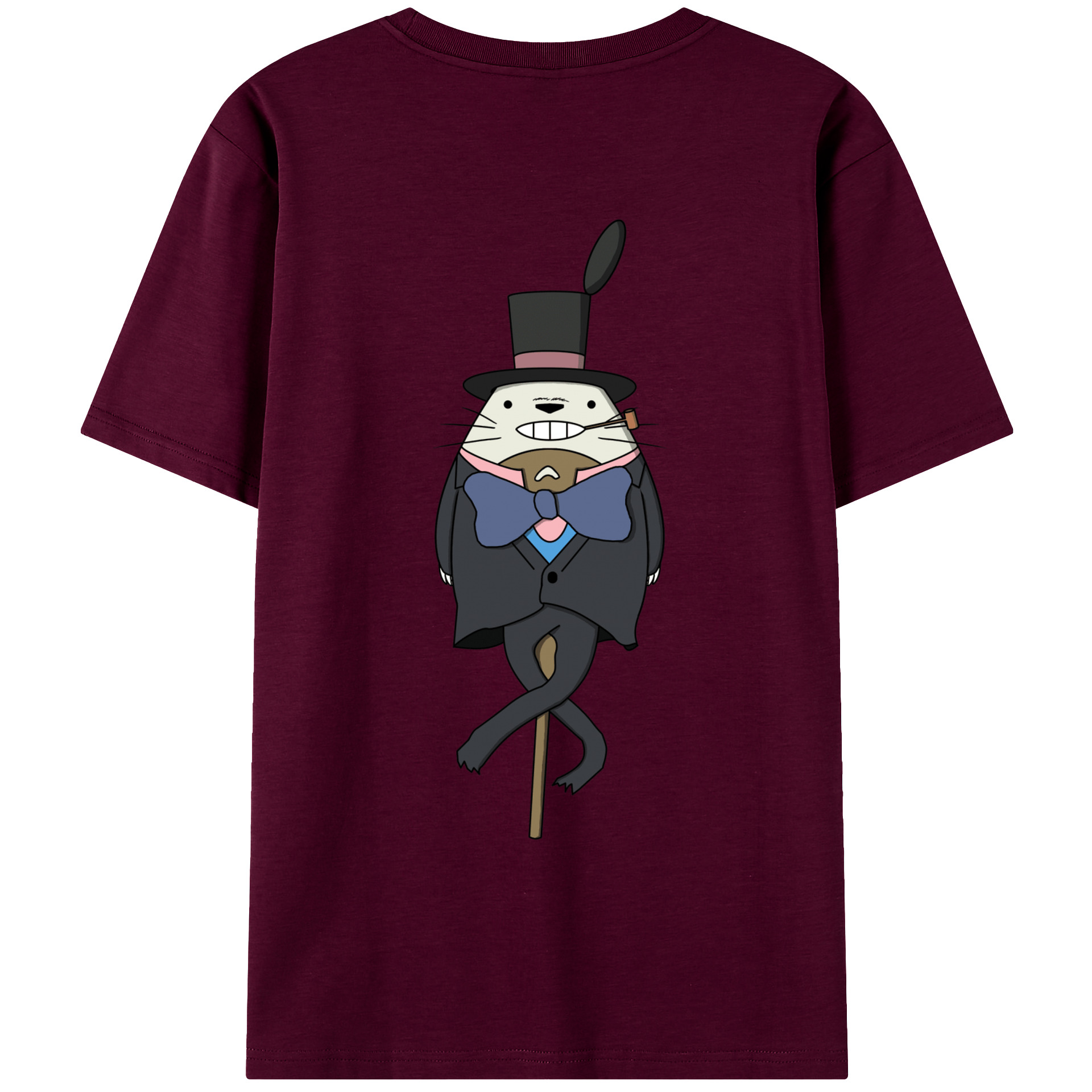 （画像用） となりのトトロ 草壁メイ 草壁サツキ My Neighbor Totoro Satsuki Kusakabe Mei Kusakabe レディース半袖Tシャツ(バックプリント)